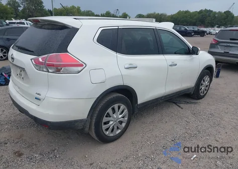 2014 Nissan Rogue S z USA, uszkodzony, nr VIN 5N1AT2MV2EC762843